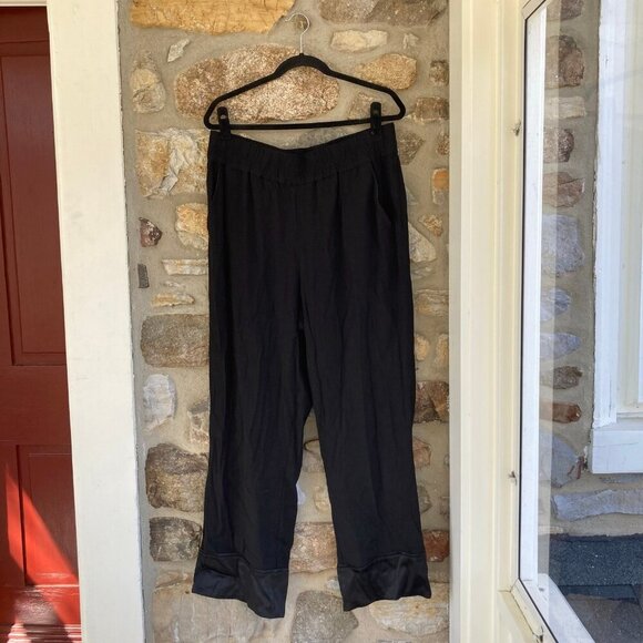 NWT Universal Standard Soiree Double Luxe Pull-On Pants Black Small 14-16 - Picture 4 of 12